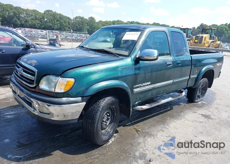 2000 Toyota Tundra Ltd V8 из США, поврежденный, VIN 5TBBT4819YS073812